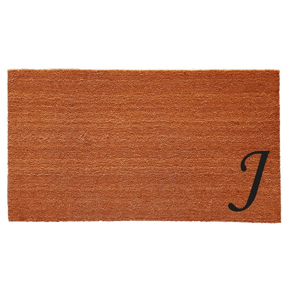Urban Chic Monogram Doormat (Letter J)