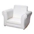 thumbnail image 2 of Upholstered Rocking Chair-Color:White, 2 of 2