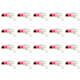 thumbnail image 1 of Señuelo Pesca Trucha Flotante Luminoso Microcebo para Insectos 38mm 2 3g Rojo, 1 of 5
