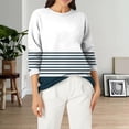 thumbnail image 2 of Bovemsi Womens Sweatshirts Fashion Casual Warm Sweatshirt Long Sleeve Soft Printed Shirt Ladies Winter Tops Fall Fashion Outfits 2025 Clothes, 2 of 5