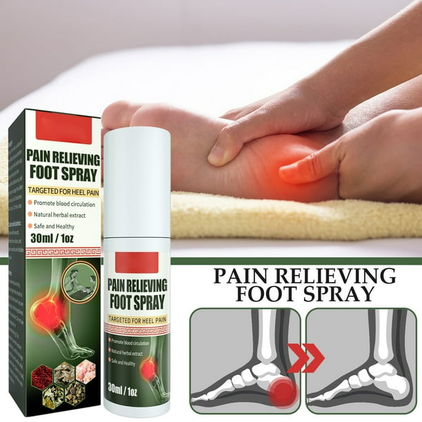 Foot Pain Spray Deep Penetration Foot Soreness Spray Healthy For Day Walmart