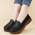 thumbnail image 6 of Wensltd Work Shoes for Women Wide Width Comfortable Lightweight Slip on Mid Heel Walking Shoes, 6 of 9