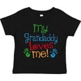 thumbnail image 3 of Inktastic My Grandaddy Loves Me Boys or Girls Toddler T-Shirt, 3 of 5
