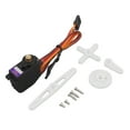 thumbnail image 1 of Servo de engranaje de Metal con rodamiento, Micro Mini Servo Digital con brazo Servo de plástico, juego para planeador de avión RC, Robot pequeño, 1 of 12