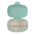 thumbnail image 2 of Portable Daily Pill Organizer, 4 Compartment Travel Pill Case,  Holder For Vitamins And Pills, 2 of 8