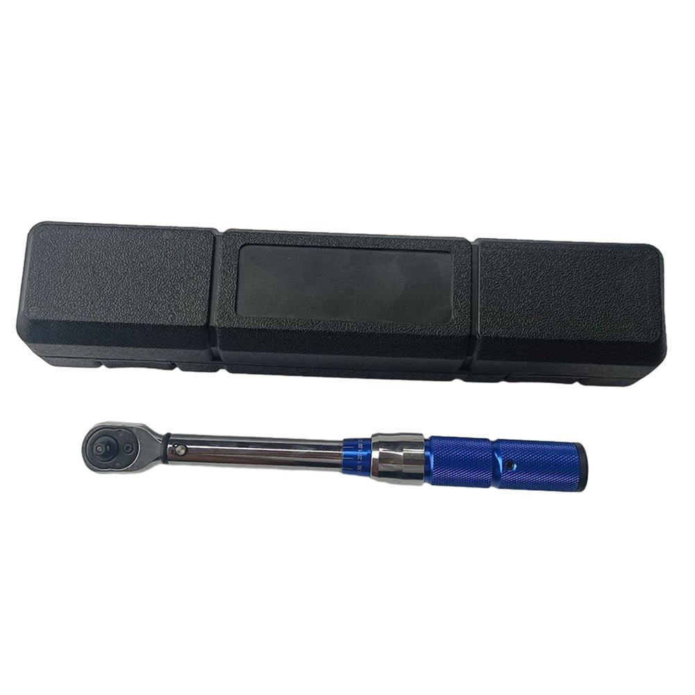 1/4Inch Drive Adjustable Click Torque Wrenches 5-25Nm/4-18Ft/Lbs with Case