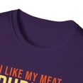 thumbnail image 3 of Hilarious Like My Meats Rubbed And My Pork Pulled Humorously Novelty Amusing Grill Broiling Charbroil Lover Unisex Softstyle T-Shirt, 3 of 4