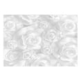 thumbnail image 2 of Tiptophomedecor Peel and Stick Floral Wallpaper Wall Mural - Plaster Flowers - Removable Wall Decals, 2 of 3