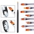 thumbnail image 3 of Nail Brush Gel Brush For Manicure Nail Art 8Pcs/Set Nail Brush Acrylic Liquid Powder, 3 of 5