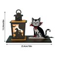 thumbnail image 3 of Letrero De Mesa Con Forma De Halloween Letreros De Madera «Feliz Halloween» Adorno De Mesa Con Calabaza De Madera Para Decoraciones De Fiestas De Halloween, 3 of 5