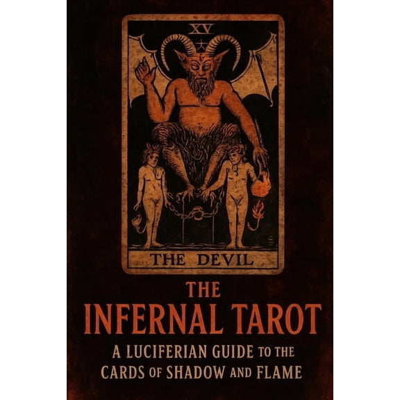 The Infernal Tarot: A Luciferian Guide to the Cards of Shadow and Flame, (Paperback)