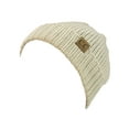 thumbnail image 4 of NYFASHION101 Exclusive Two Way Cuff & Slouch Warm Knit Ribbed Beanie, Beige, 4 of 4