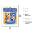 thumbnail image 2 of Disneyland - Tomorrowland’s Carousel of Progress - Vintage Advertising Poster c.1967 - Fine Art Matte Paper Print (Unframed) 20x26in, 2 of 4