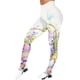 thumbnail image 4 of MKLEKYY Leggings para mujer, leggings para entrenamiento, leggings con estampado de Pascua, pantalones con bloques de color, leggings suaves y elásticos., 4 of 4