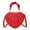 Red, variant on Stylago Small Crossbody Purses for Women Heart Shaped Handbags Leather Cute Shoulder Zipper Bag Mini Tote for Ladies Gift Black