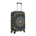 thumbnail image 3 of Easygdp Dot Mandala Print Elastic and Washable Suitcase Protective Cover with Hidden Zipper Fits 18-32 inch Luggage -Small, 3 of 9