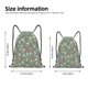 thumbnail image 2 of Fotbe Retro Hippie Groovy Mushroom Bolsa Mochila con Cordón Estampada, Bolsa de Gimnasio Deportiva, Bolsa Cinch, Bolsa con Cordón para Hombres y Mujeres-Small, 2 of 6