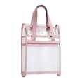 thumbnail image 1 of Pink A4 Accordion Style Vertical Tote Document Bag With 13 Compartments For Student Exam Paper, 1 of 7