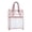 Pink, variant on Vertical Accordion File Organizer With 13 Compartments Khaki PVC A4 Document Tote Bag