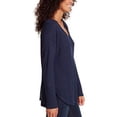 thumbnail image 3 of Vintage America Ladies? Thermal Knit Top (Navy Blazer, X-Large), 3 of 3