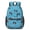 Monster Cartoon Truck Blue Pattern, variant on Monster Cartoon Truck Blue Pattern 17" Waterproof Oxford School Backpacks for Teens, S-Shape Padded Straps, for School, Travel, Hiking, Camping