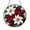Acrylic 3.5 Inch, variant on Faux Stained Glass Poinsettia Acrylic Suncatcher, Red Floral Window Hanging Decor, Holiday Winter Botanical Art for Living Room Bedroom Kitchen Farmhouse Seasonal Home Accent Gift