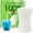 100 Pack White Individually Wrapped Straws, variant on ANHXN Disposable Drinking Straws, Eco Friendly Straws Drinking Plastic Free Colorful Flexible Bendable Corn-based Organic Compostable Biodegradable Straws for Party Travel