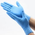 thumbnail image 3 of AP Medical Supply Diamond Blue Nitrile Exam Gloves 3.5 mil – Powder-Free, Latex-Free, Case of 1000 (IF35), 3 of 5