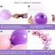 thumbnail image 3 of Globos Macaron: juego de globos con combinación de colores románticos y varios tamaños de globos para cumpleaños, bodas y más, 3 of 7