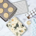 thumbnail image 5 of Yayeee Pot Holders Kitchen Heat Resistant with Pocket 7"x9.8" Cotton Oven Cooking Hot Pads, Cowboy Pattern, 5 of 7