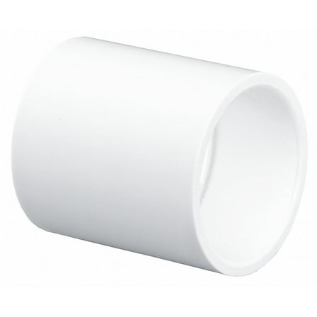 LASCO PVC Coupling, Socket x Socket, 1/2" Pipe Size - Pipe Fitting