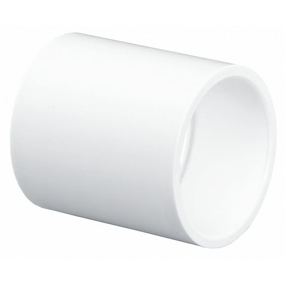 LASCO PVC Coupling, Socket x Socket, 1/2" Pipe Size - Pipe Fitting