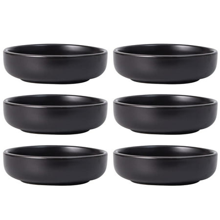 

6pcs Japanese Dressing Dishes Soy Sauce Dishes Dipping Bowls for Home Restaurant