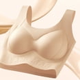 thumbnail image 6 of Ahabrexf Women's Wireless Bras Seamless Pullover Style Padded Bralettes with Removable Cups, Soft No Underwire Everyday Sleep Bra, 6 of 8