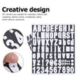 thumbnail image 2 of 10 Sheets White PVC Self-Adhesive Letter and Number Stickers for Scrapbooking, Crafts, and Projects, 2 of 6
