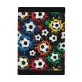 thumbnail image 2 of Chririnla Soccer Ball Slim Toddler Wallet, Stretch Polyester Trifold Card Wallet Portable Children's Wallet for Outdoor Shopping, 2 of 6