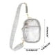 thumbnail image 3 of Baúles de almacenamiento, organizadores de armario y almacenamiento, bolso bandolera de PVC transparente, estilo informal, pequeño, de PVC, para playa, para guardar cosas., 3 of 4