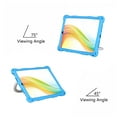 thumbnail image 2 of Dteck Silicone Case for iPad mini 7 (A17 Pro) 2024 / mini 6th Gen 2021, 360 Rotating Hand Grip Stand Lightweight Shock Proof Protective Cover with Shoulder Strap for iPad mini 8.3",Light Blue, 2 of 2