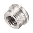 thumbnail image 3 of Adaptador de tornillo roscado hembra de 3/8" a macho de 5/8" para soporte de micrófono tono plateado 1 pcs, 3 of 3