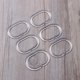 thumbnail image 1 of unbranded 24Ud Para De Ducha En Forma C Transparentes Y Ligeros, 1 of 5