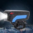 thumbnail image 4 of USB Rechargeable Bike Light Set USB Charging Touch Bicycle Bicycle Lights Front and Back Warning Headlight Cycling Accessory, 4 of 8