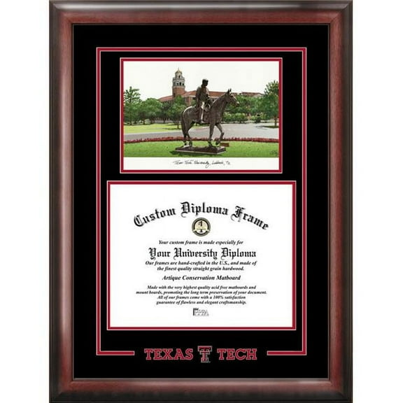Texas Tech Red Raiders 11" x 14" Spirit Graduate Diploma Frame