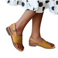thumbnail image 4 of Amzcrzy Zapatos de mujer,Zapatos de mujer,Zapatillas de mujer, Sandalias planas de mujer, sandalias de playa para mujer, zapatillas casuales antideslizantes de verano Sandalias Mujer Zapatillas De Ca, 4 of 5