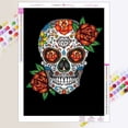 thumbnail image 1 of Pintura de diamantes 5D de dibujos animados para Halloween, mosaico de diamantes completo, bordado, Kits de punto de cruz, decoración de vacaciones en el hogar, arte artesanal, 1 of 4