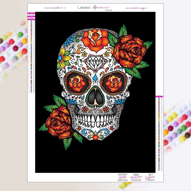 Pintura de diamantes 5D de dibujos animados para Halloween, mosaico de diamantes completo, bordado, Kits de punto de cruz, decoración de vacaciones en el hogar, arte artesanal