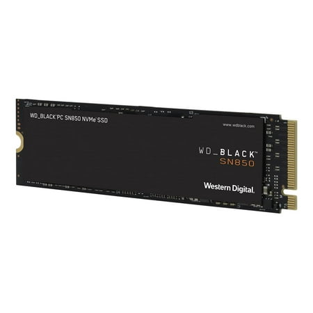 WD Black SN850 NVMe SSD WDS500G1X0E - Solid state drive - 500 GB - internal - M.2 2280 - PCI Express 4.0 x4 (NVMe)