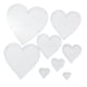 thumbnail image 3 of 8 Piezas Plantilla Sashiko Kit de Patrones de Bordado Acrílico Transparente con Diseño Geométrico y Formas de Corazón para Practicar Costura y, 3 of 9