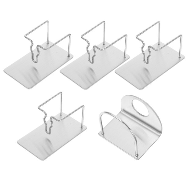 juego de soportes para cepillos de dientes de baño, estantes de almacenamiento de acero inoxidable para baño, organizadores de baño
