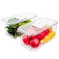 thumbnail image 2 of Contenedor de almacenamiento de alimentos Slideep Refrigerator Lettuce Keeper 2P, 2 of 8