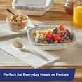 thumbnail image 7 of (2 pack) Hefty ECOSAVE Compostable Spoons, Disposable Spoon Set, 24 Count, 7 of 7